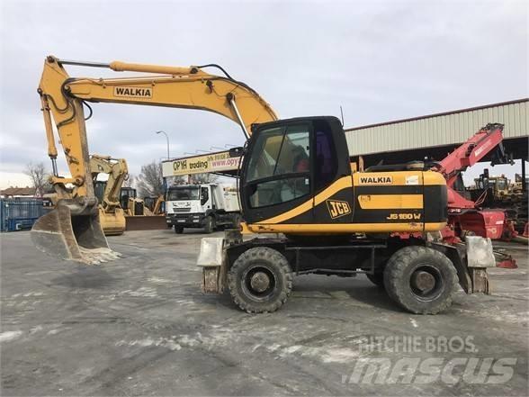JCB JS 160 W Колёсные экскаваторы