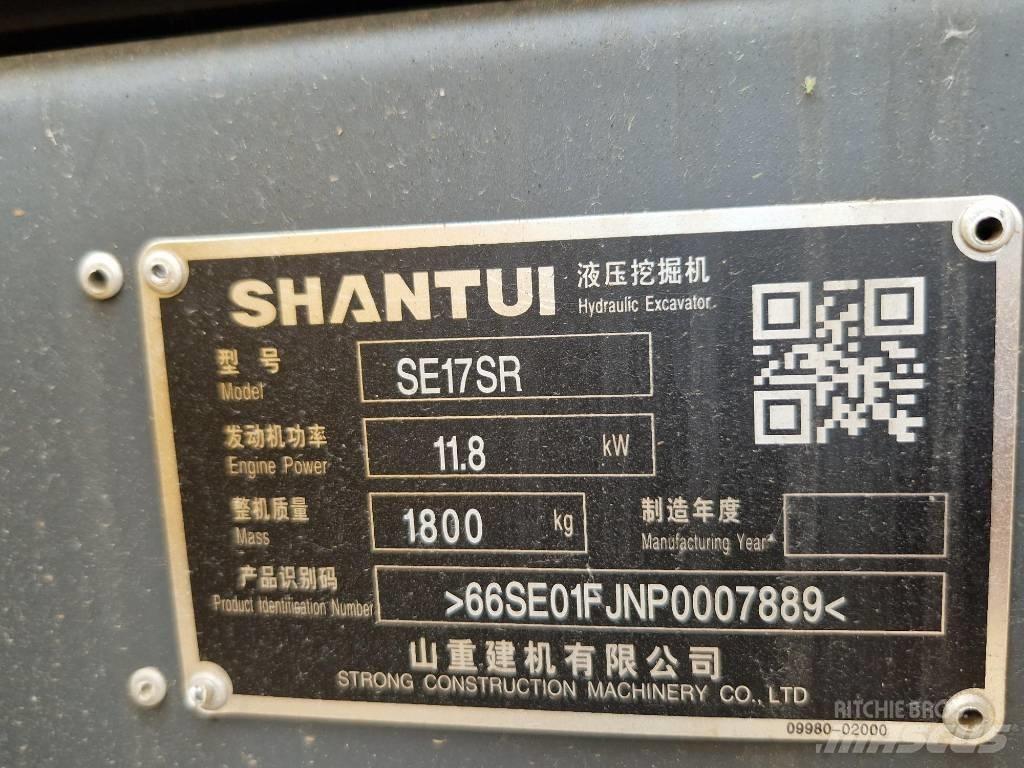 Shantui SE17SR Мини-экскаваторы