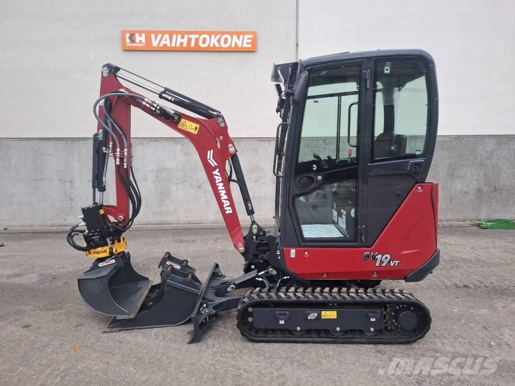 Yanmar SV 19 VT Мини-экскаваторы
