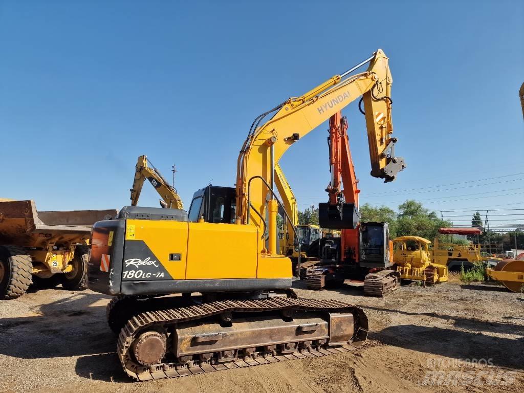 Hyundai R180LC-7 Гусеничные экскаваторы