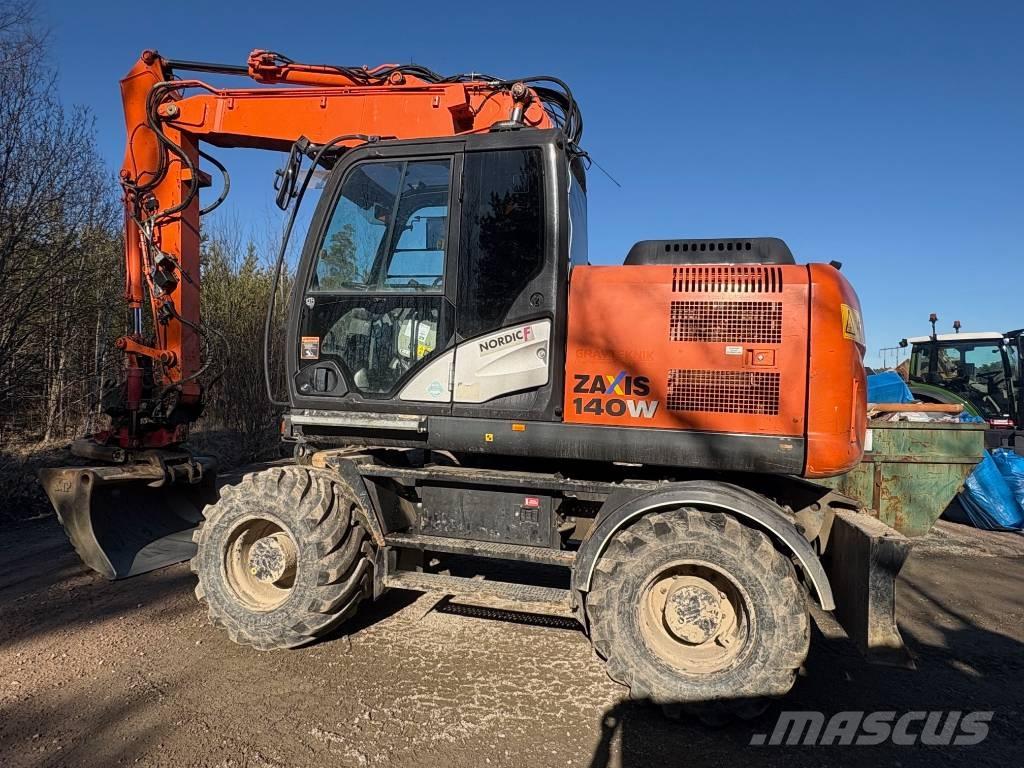 Hitachi ZX 140 W-5B Колёсные экскаваторы