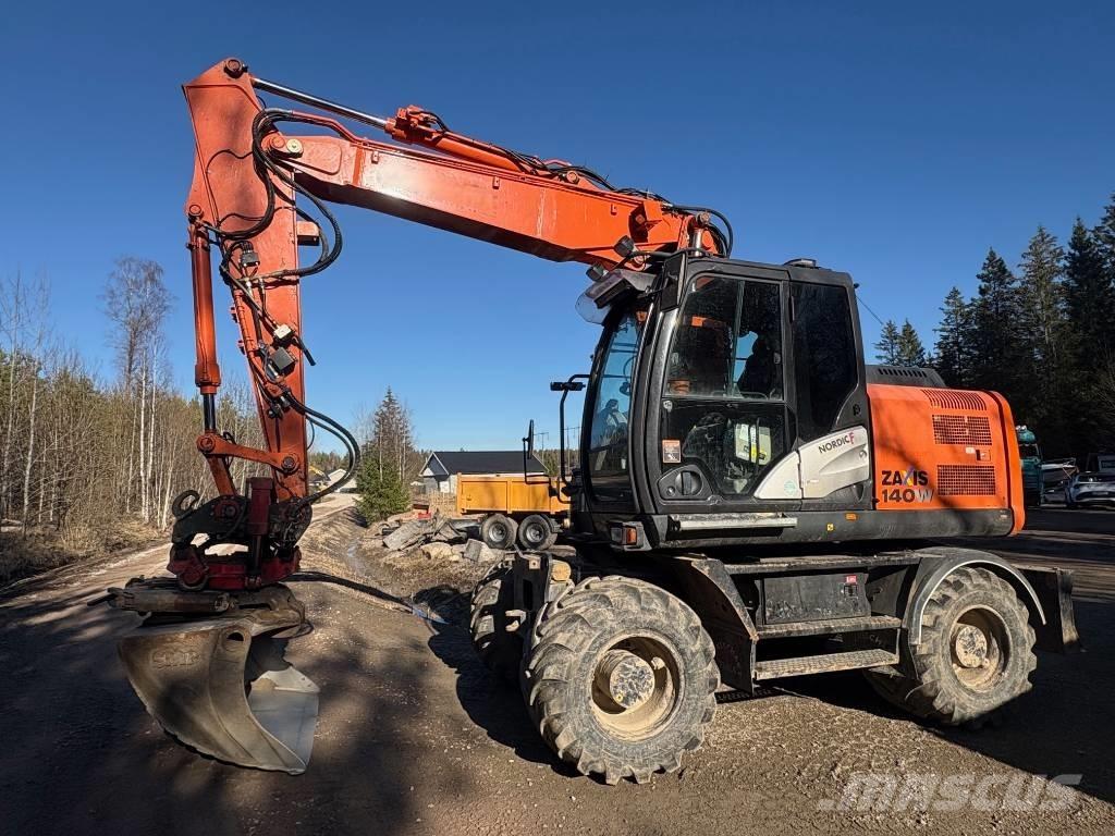 Hitachi ZX 140 W-5B Колёсные экскаваторы