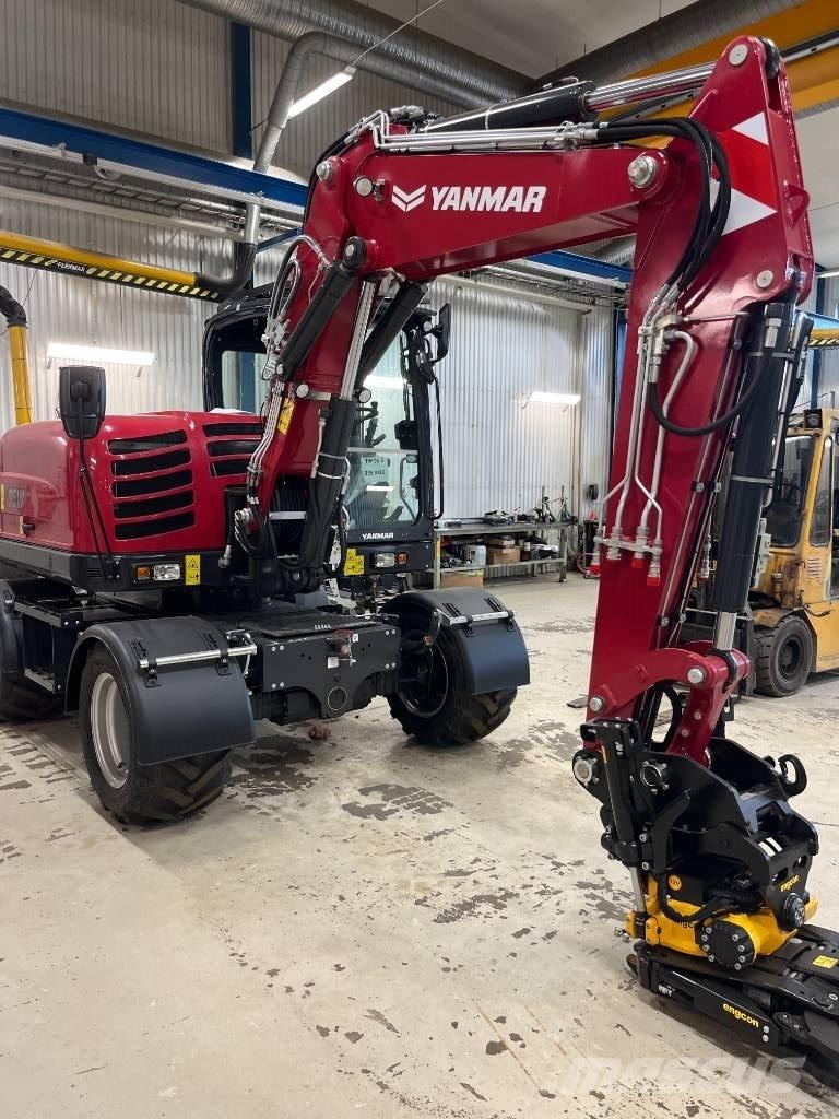 Yanmar B 95 W Колёсные экскаваторы