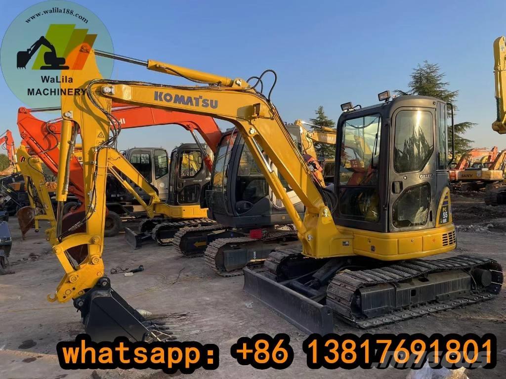 Komatsu PC 55 MR-3 Мини-экскаваторы