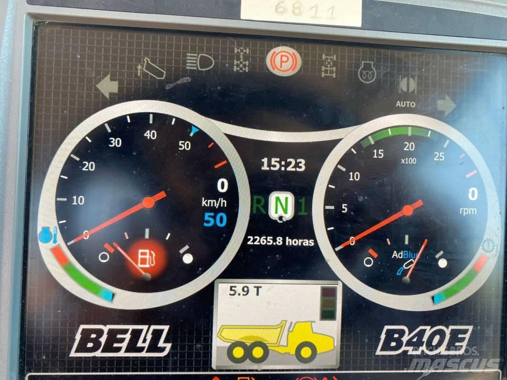 Bell B 40 E Шарнирно-сочленённые самосвалы