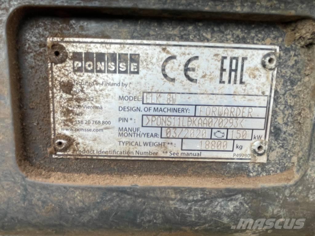 Ponsse Elk Форвардеры