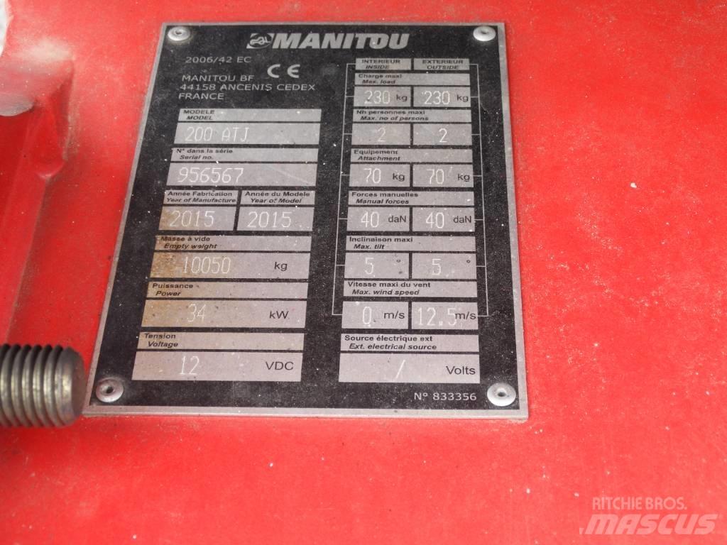 Manitou 200 ATJ Коленчатые подъемники