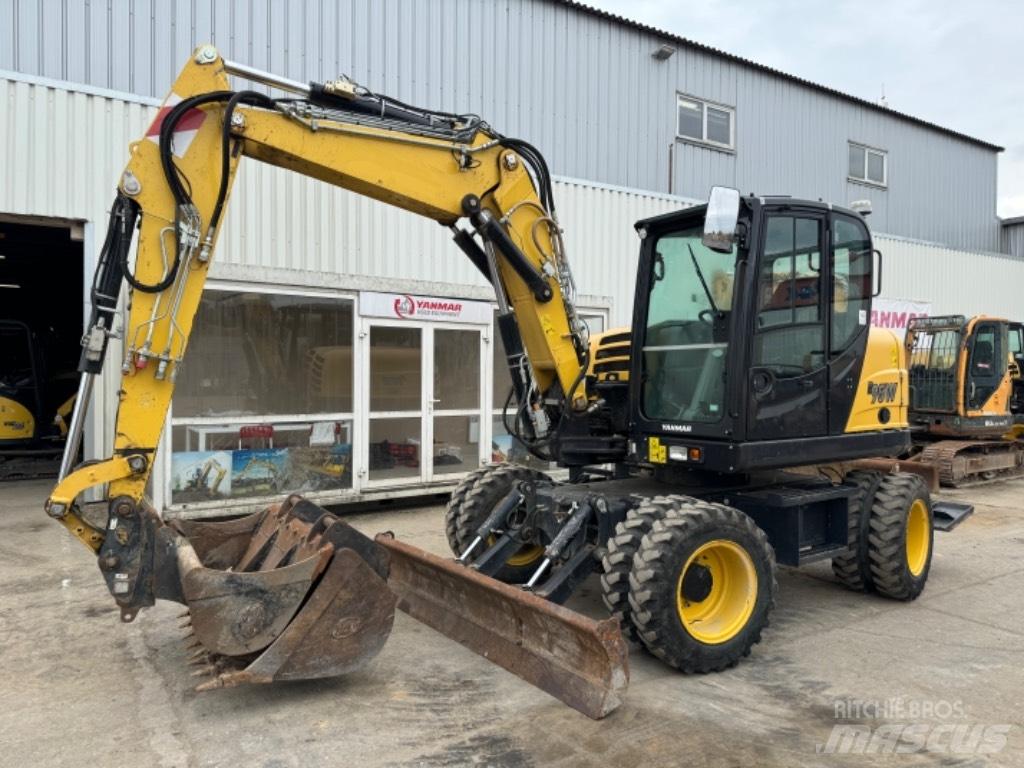 Yanmar B95W (40744) Колёсные экскаваторы