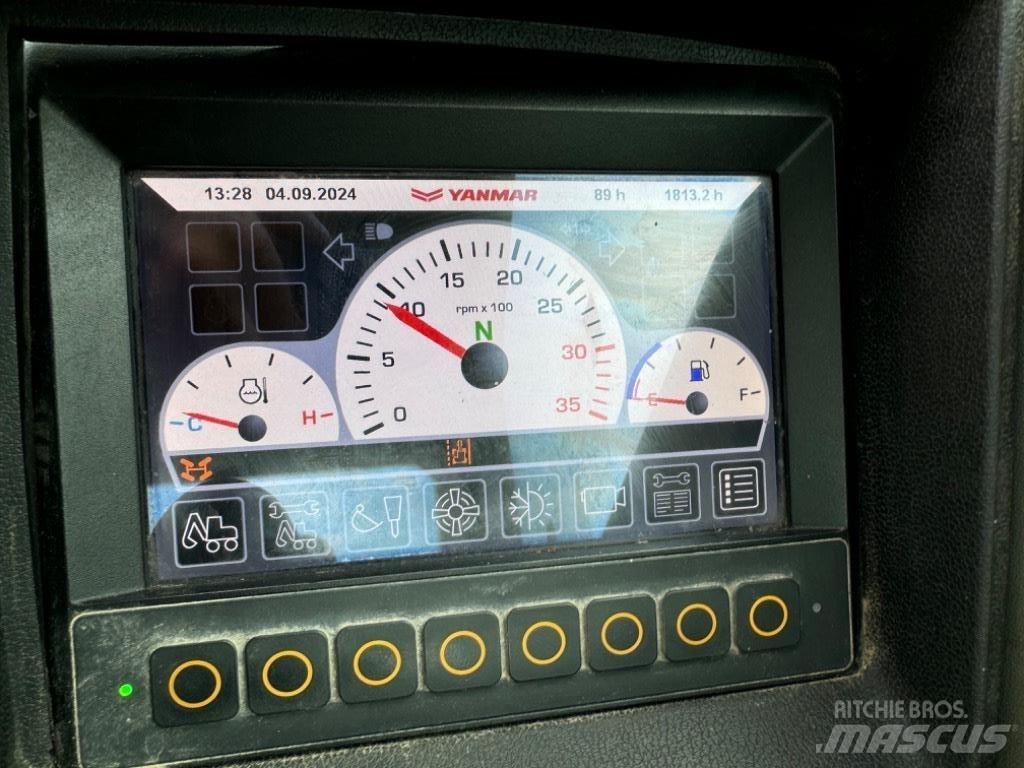 Yanmar B95W (40744) Колёсные экскаваторы