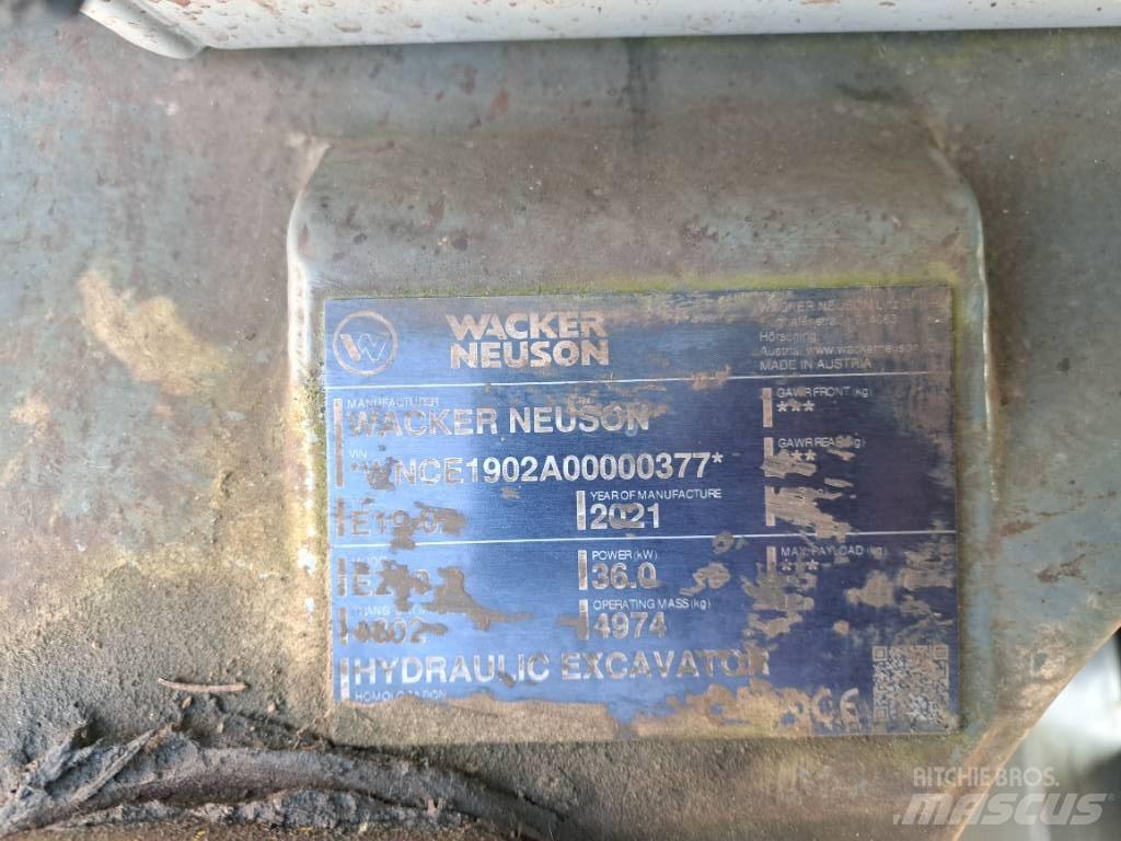 Wacker Neuson EZ50 Гусеничные экскаваторы