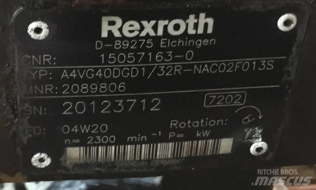 Rexroth A4VG40R Гидравлическая система