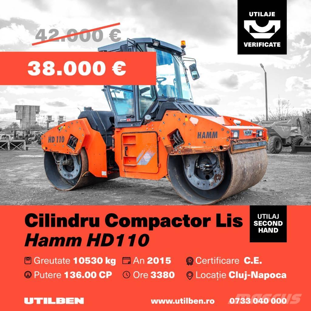 Hamm HD 110 Катки тротуарные