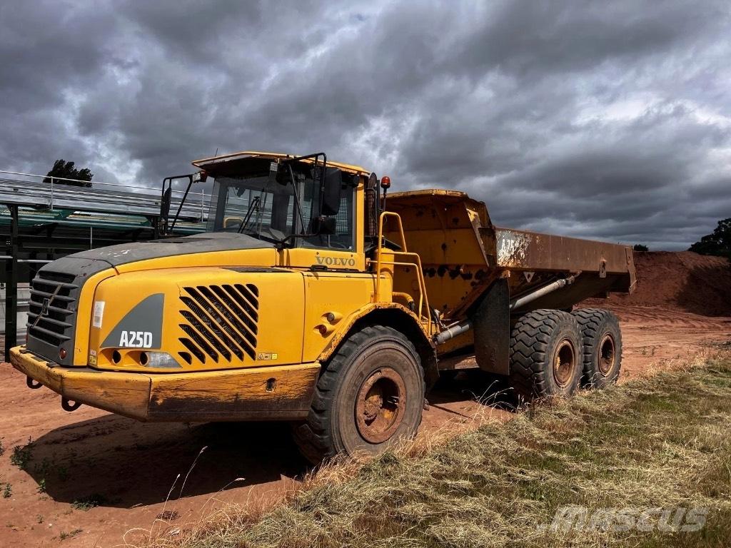 Volvo A 25 D Шарнирно-сочленённые самосвалы