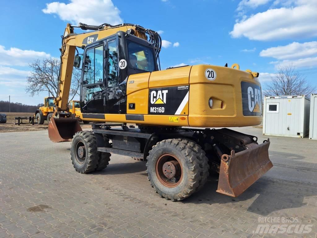 CAT M 316 D Колёсные экскаваторы