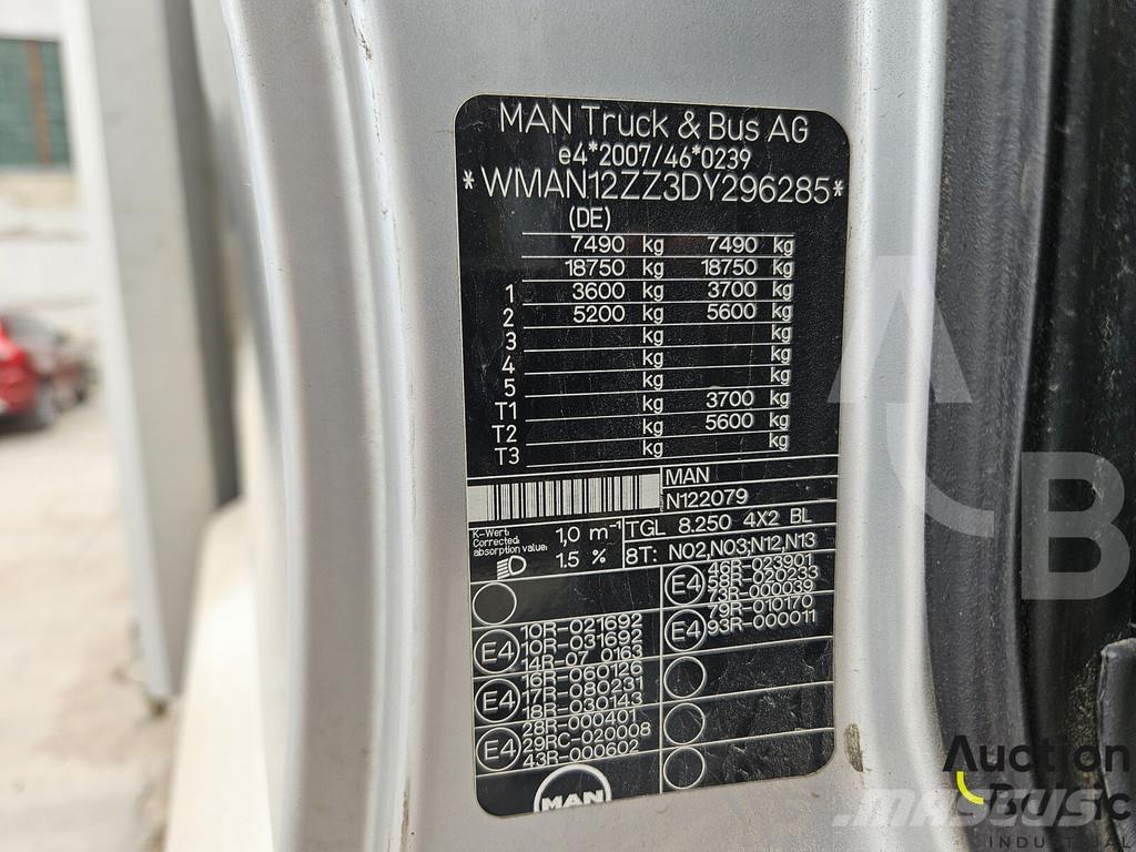 MAN TGL8.250 Тентованные грузовики