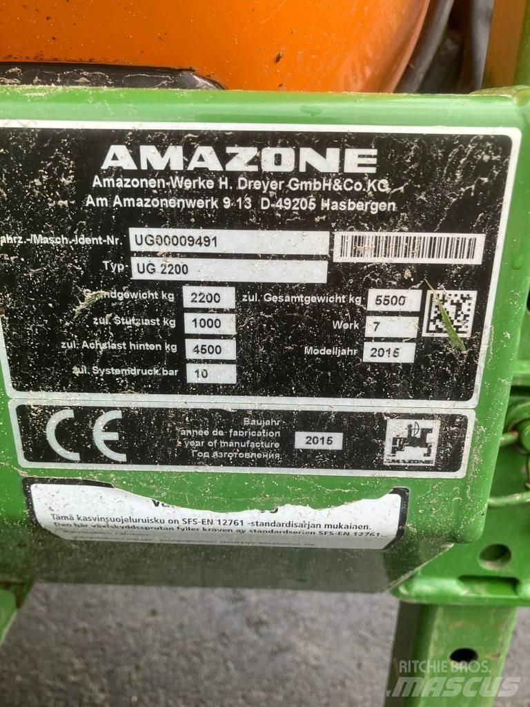 Amazone UG 2200 Прицепные опрыскиватели