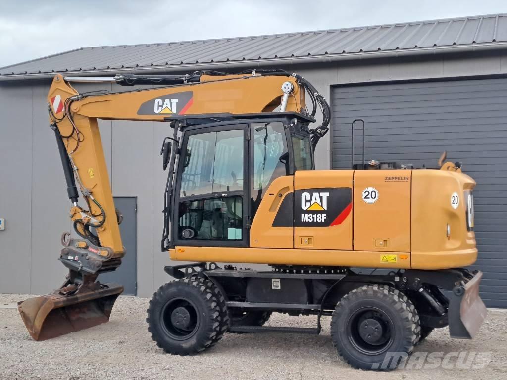 CAT M318F Колёсные экскаваторы