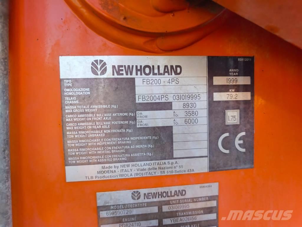 New Holland FB 200 Экскаваторы-погрузчики