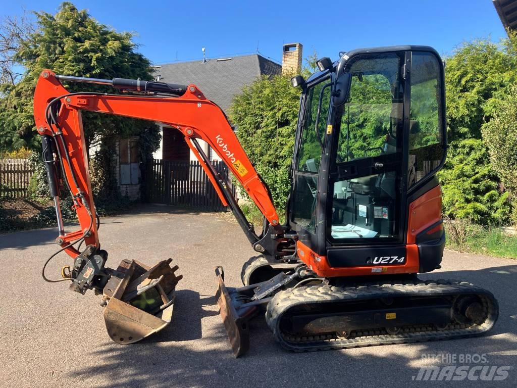 Kubota U 27 Мини-экскаваторы