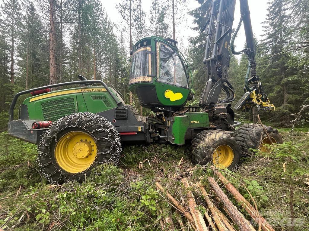John Deere 1170 G Харвестеры