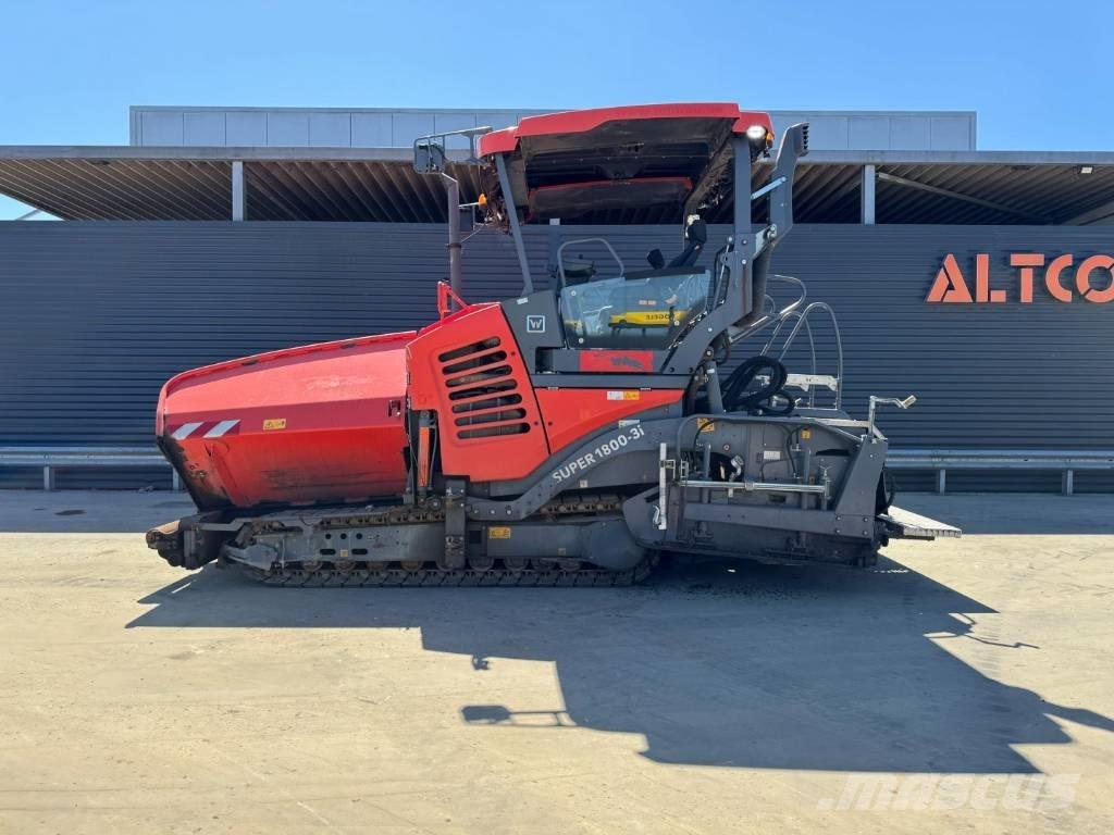 Vögele SUPER 1800-3I Асфальтоукладчики