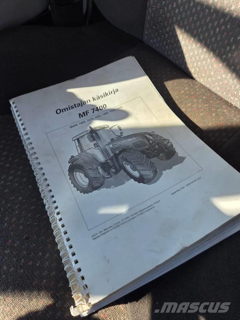 Massey Ferguson 7495 Трактора
