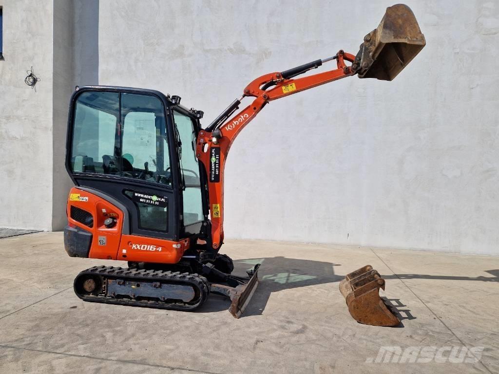 Kubota KX 016-4  P334 Мини-экскаваторы