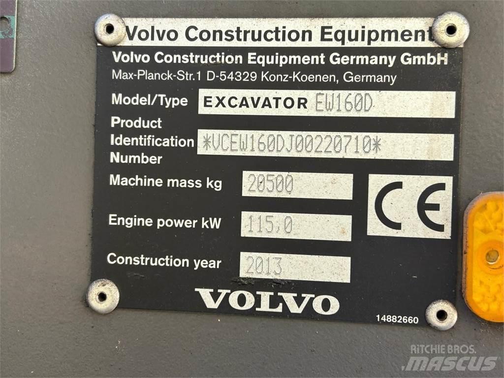 Volvo EW 160 D Колёсные экскаваторы