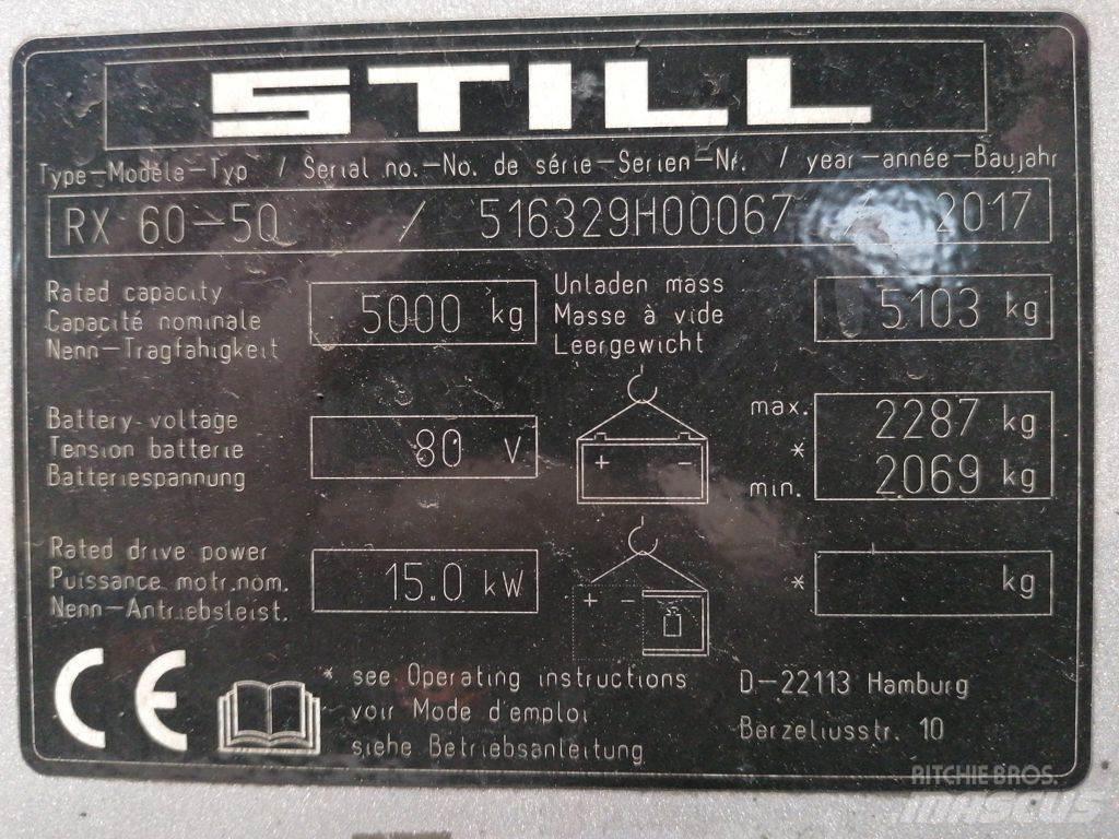 Still RX60-50 Электропогрузчики