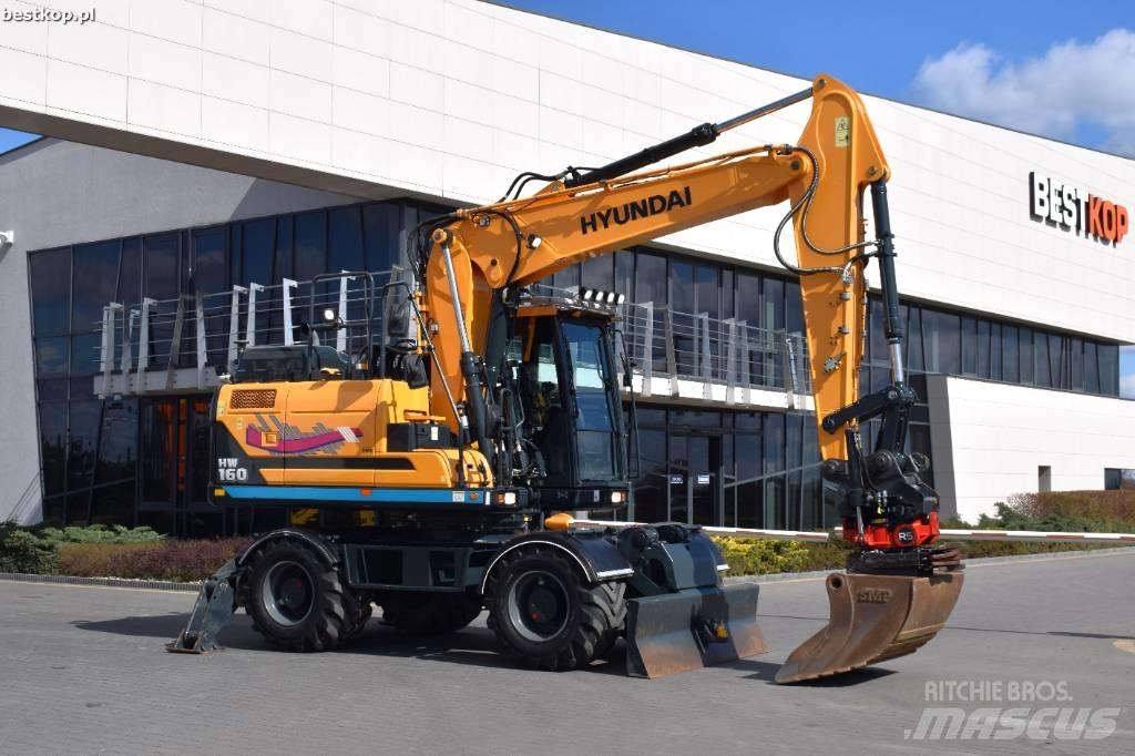 Hyundai HW 160 Колёсные экскаваторы