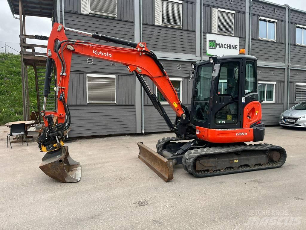 Kubota U 55-4 Мини-экскаваторы