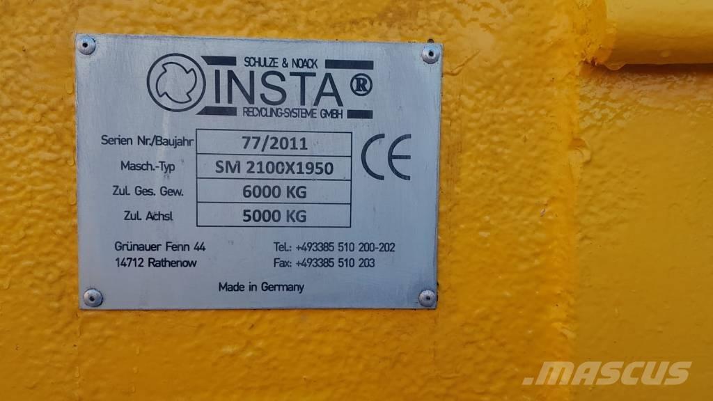  Insta SM 2100x1950 Мобильные грохоты