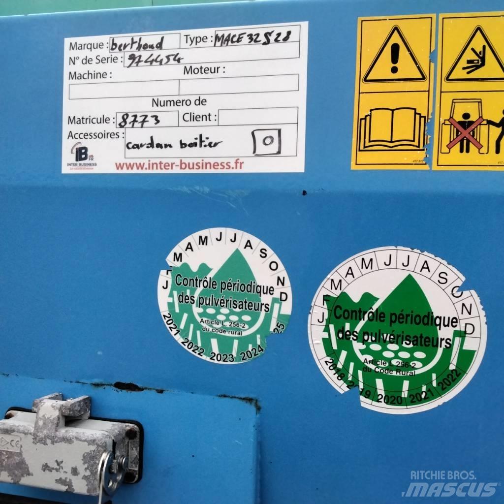 Berthoud MACE 32S 28 Прицепные опрыскиватели