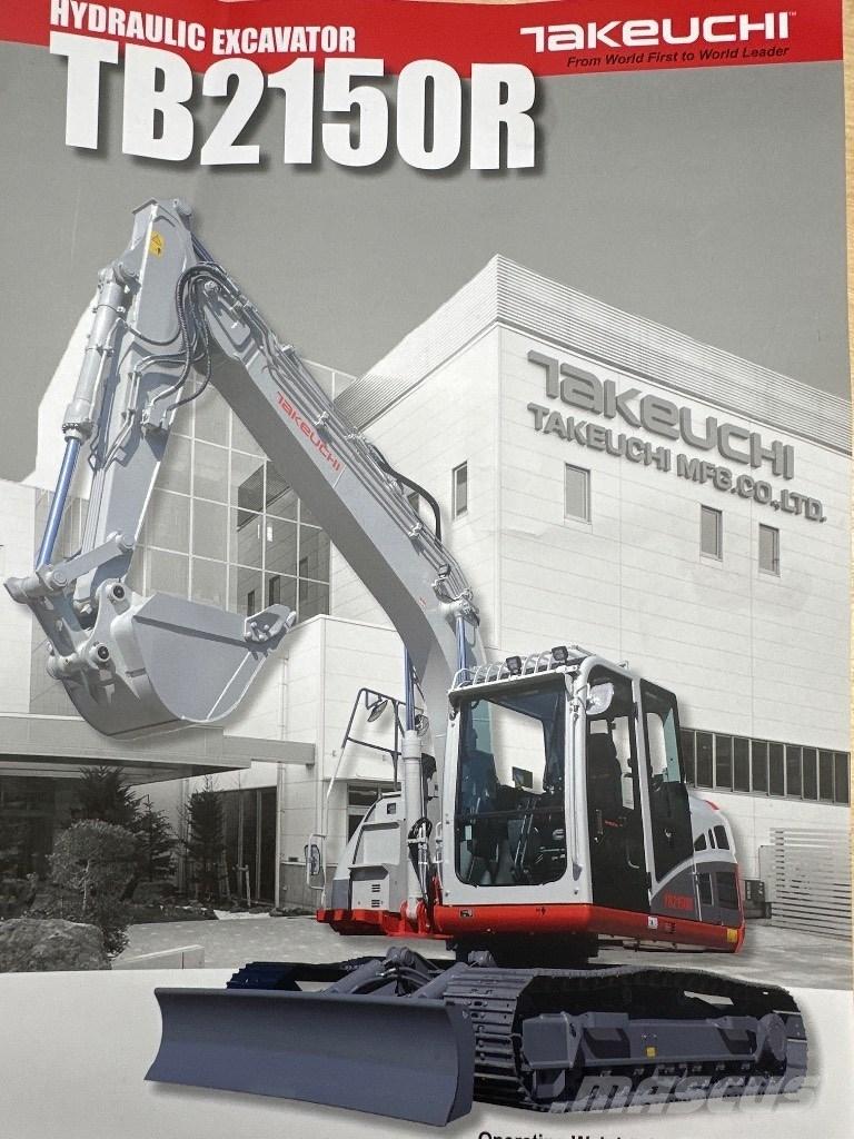 Takeuchi TB 2150 R Гусеничные экскаваторы