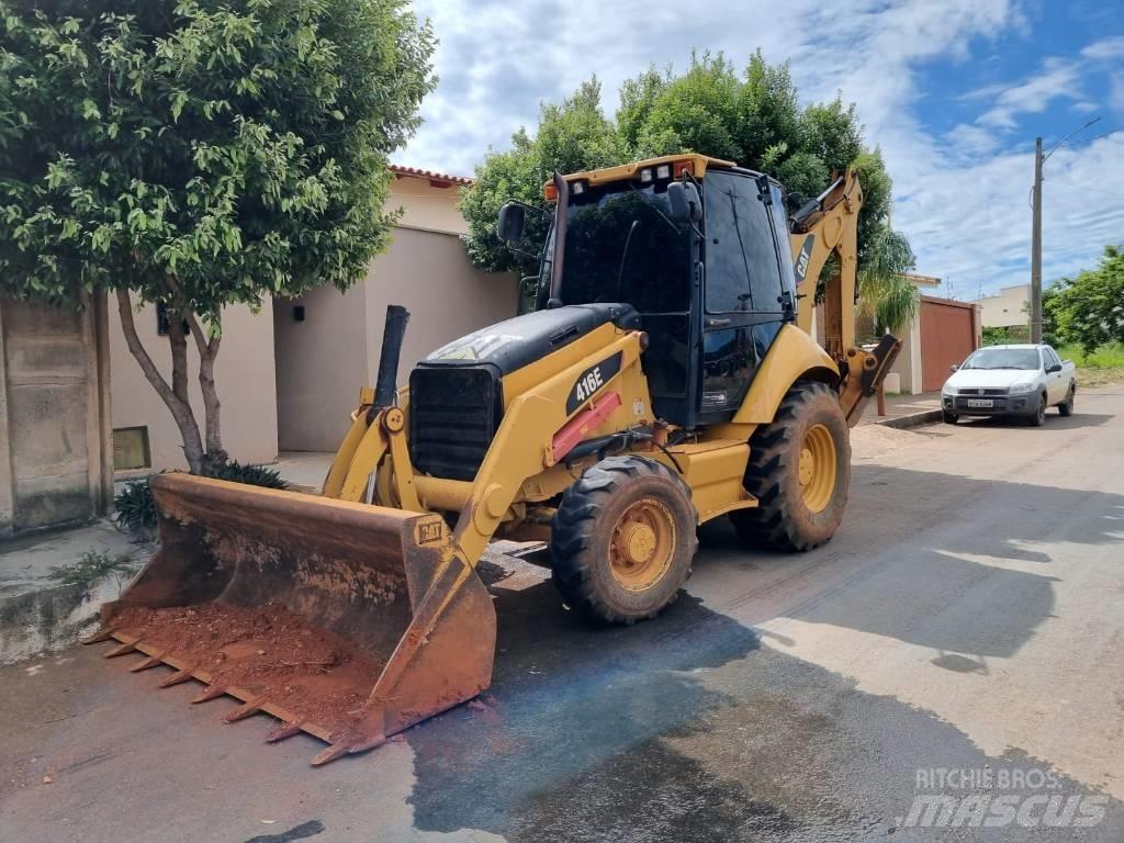 CAT 416E Экскаваторы-погрузчики