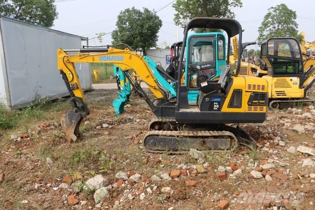Komatsu pc 30 Мини-экскаваторы