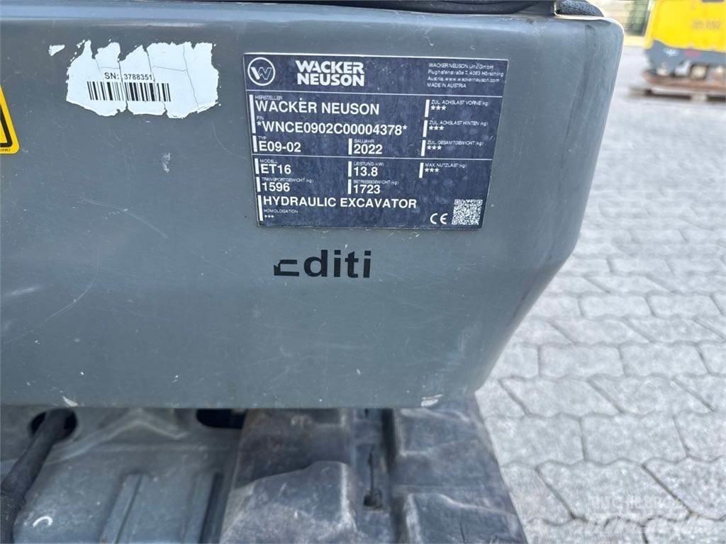 Wacker Neuson ET16 Гусеничные экскаваторы