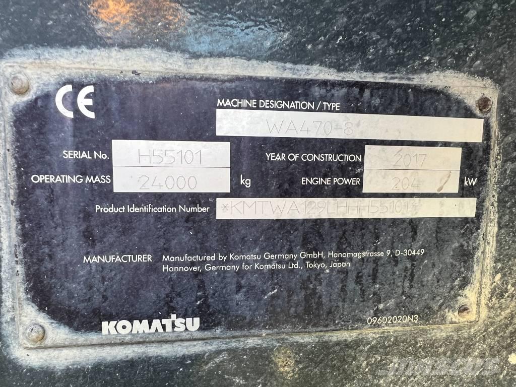 Komatsu WA 470-8 Фронтальные погрузчики