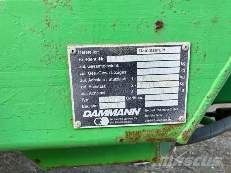 Dammann ANPA 7024 Прицепные опрыскиватели