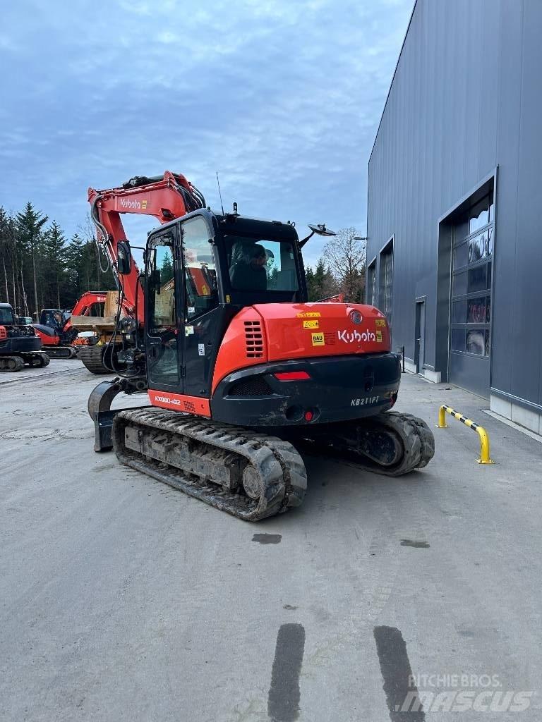 Kubota KX 080-4 Мини-экскаваторы