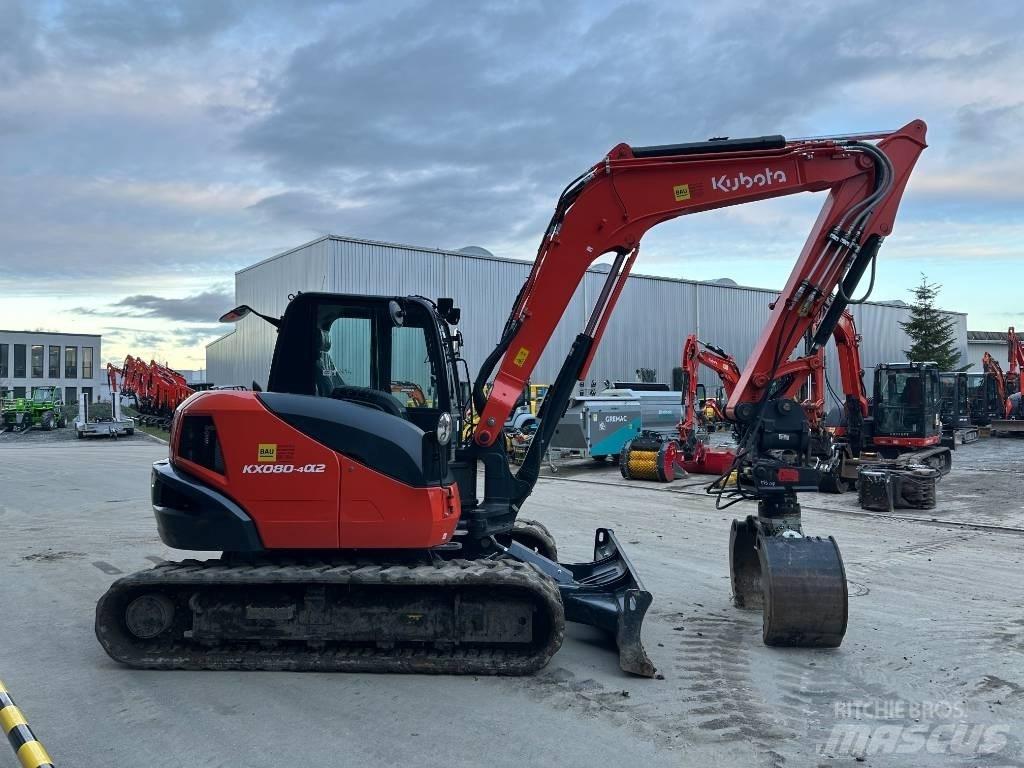Kubota KX 080-4 Мини-экскаваторы
