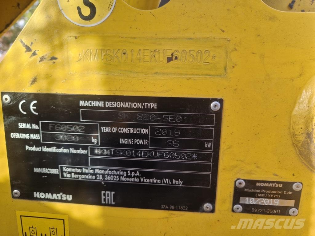 Komatsu SK 820-5 Мини-погрузчики