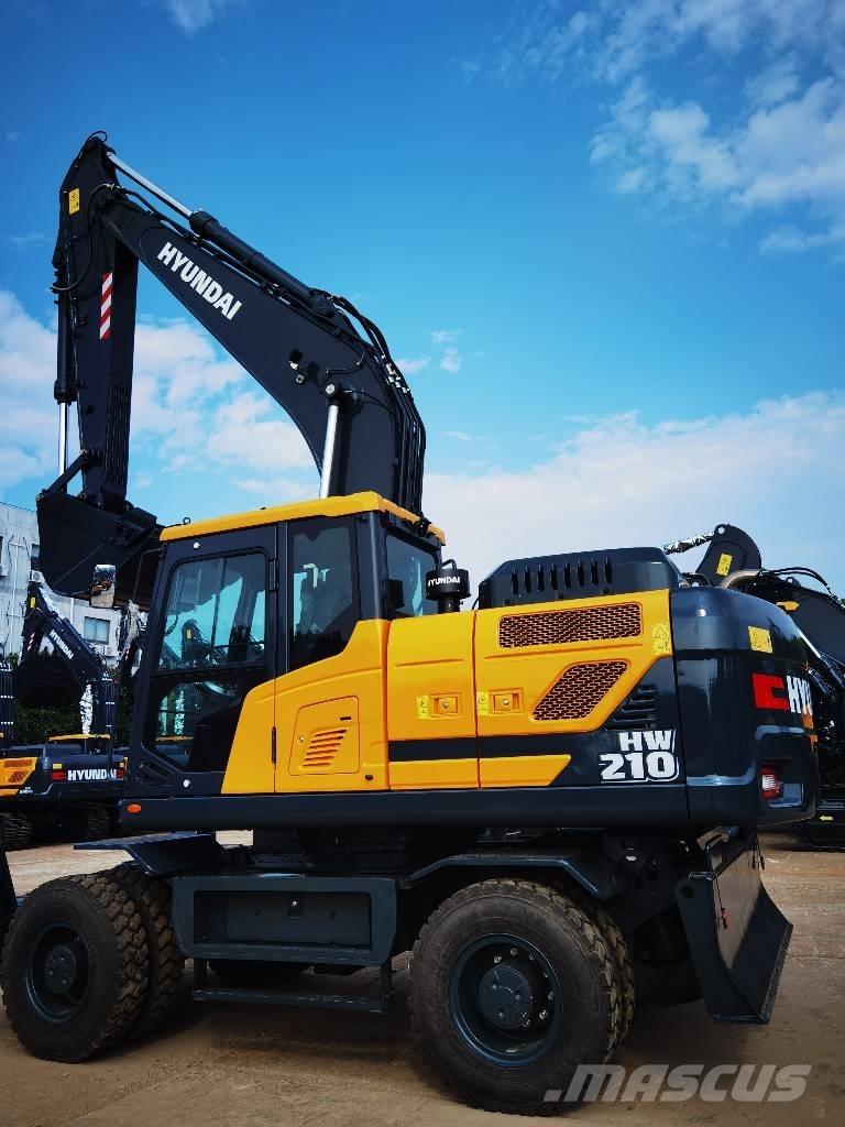 Hyundai 210W-9 Колёсные экскаваторы