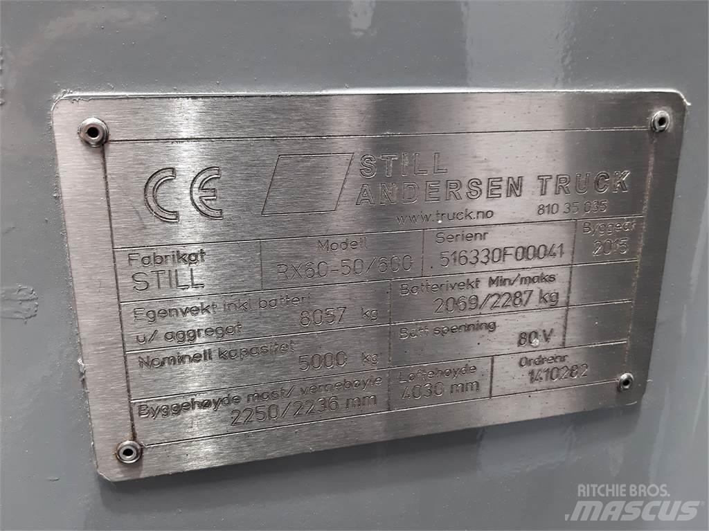Still RX60 50 600 Электропогрузчики
