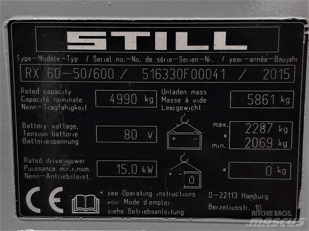 Still RX60 50 600 Электропогрузчики