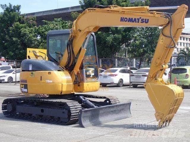 Komatsu PC 78 US Малые экскаваторы 7т-12т
