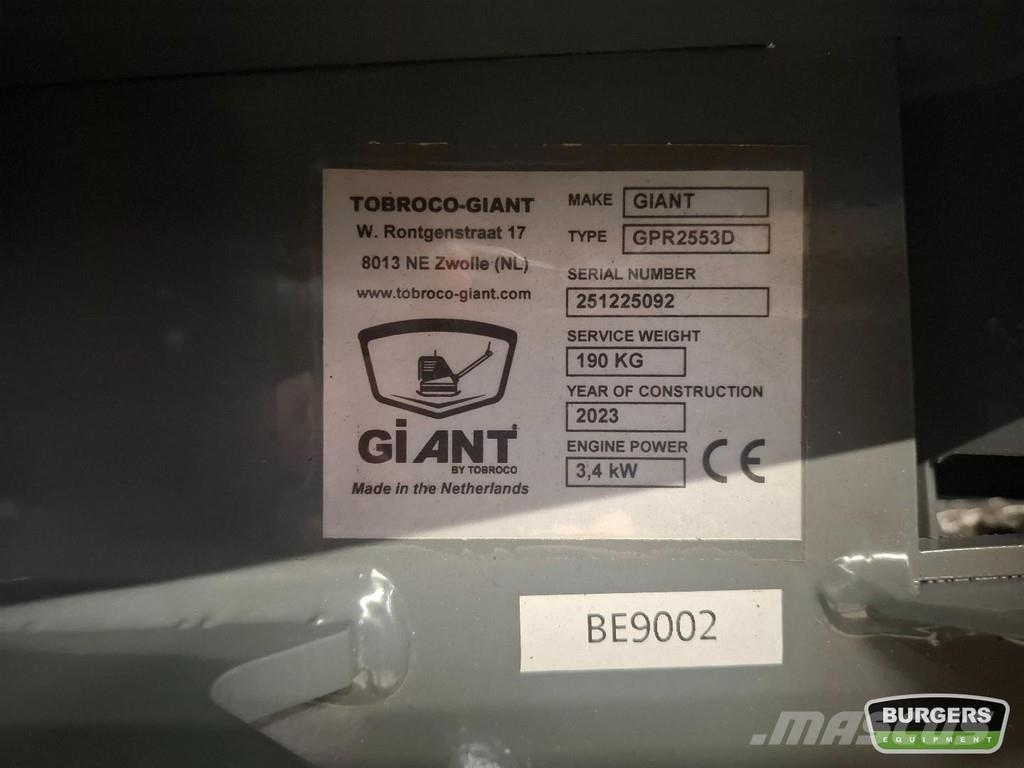 GiANT GPR2553D NEW Виброплиты и вибротрамбовки