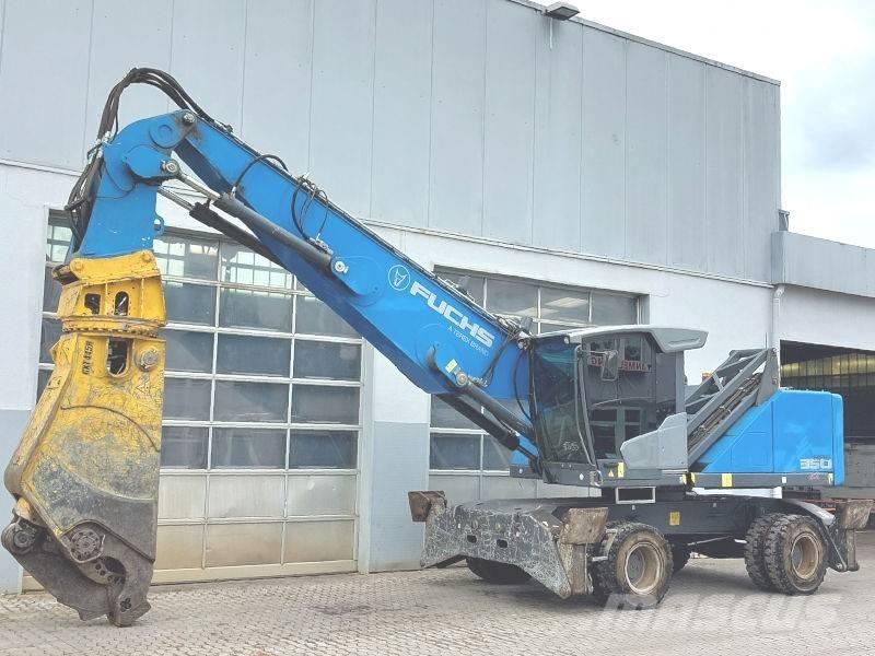 Fuchs MHL 350 F FQC Перегружатели металлолома/промышленные погрузчики