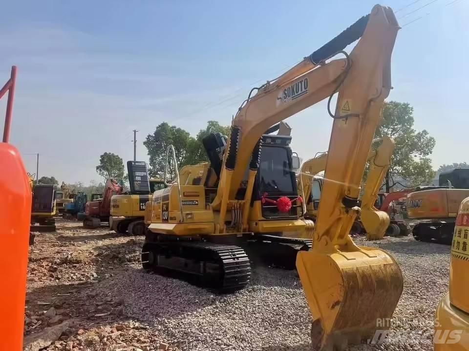 Komatsu PC 130 Малые экскаваторы 7т-12т