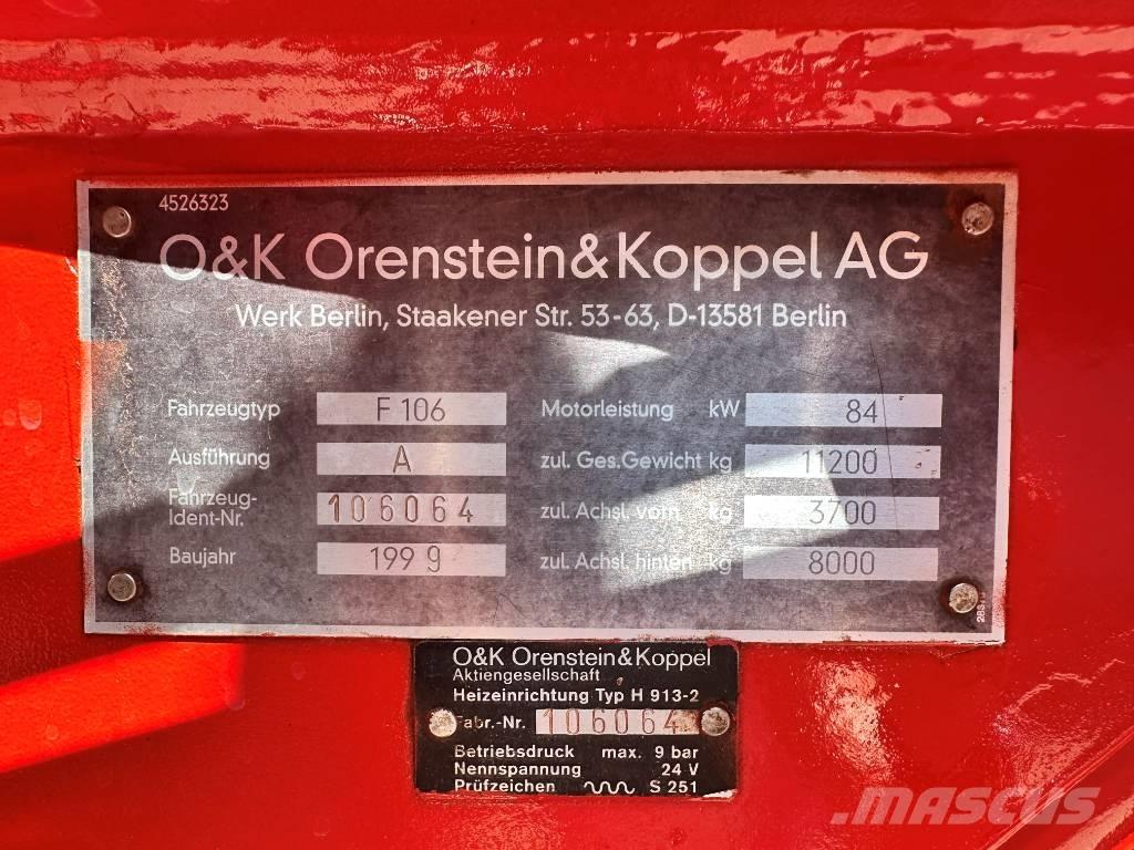 O&K F 106 A Грейдеры